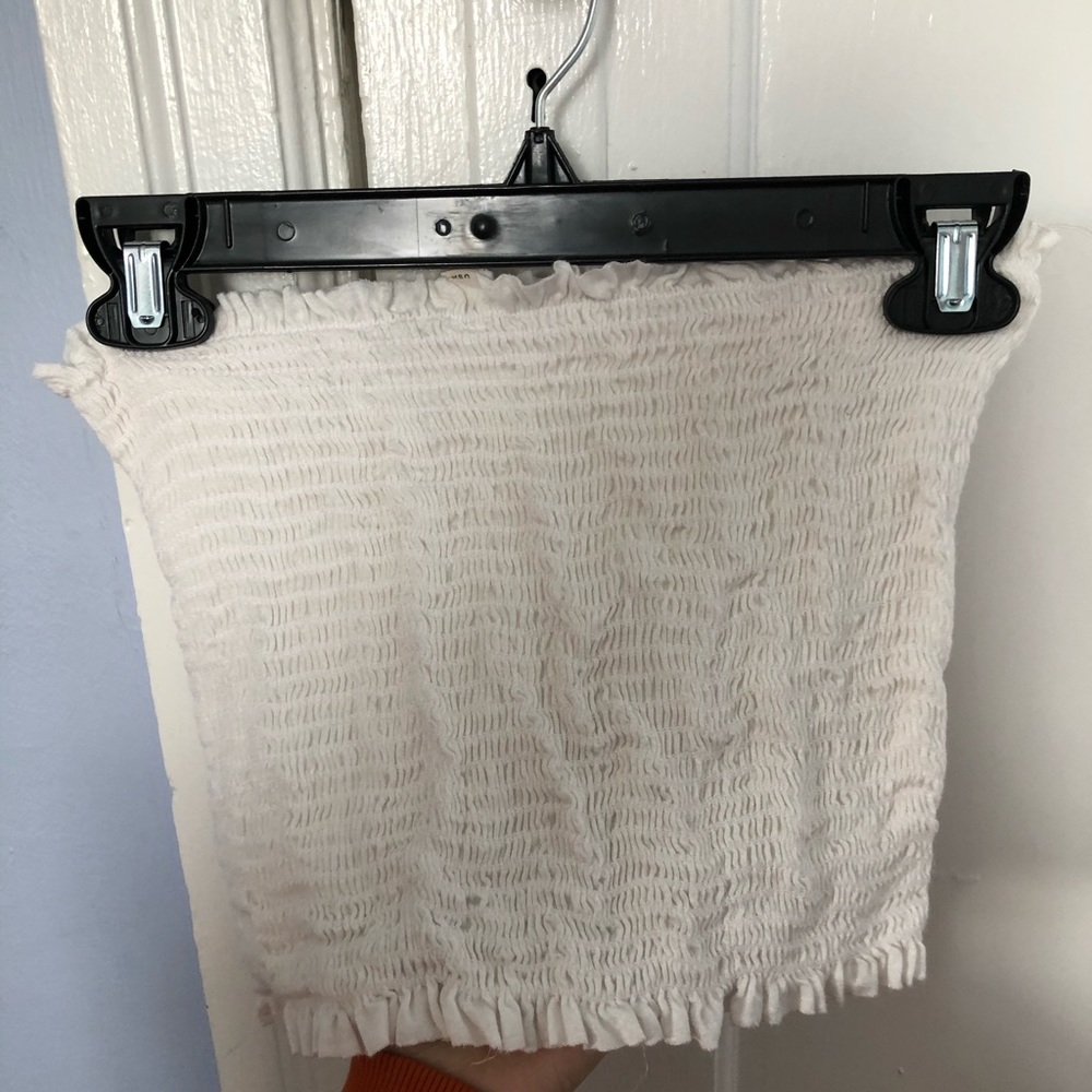 white tube top